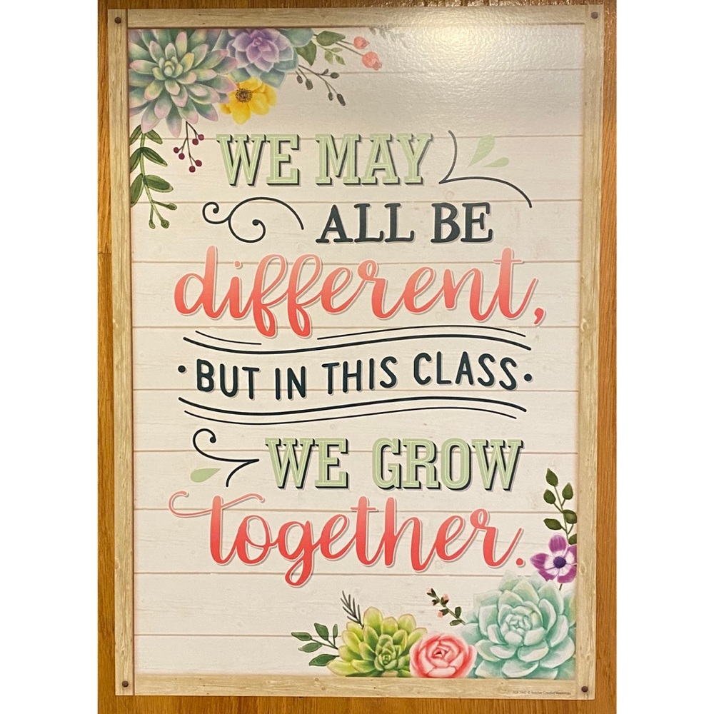 Teacher Rustic Floral Classroom Bundle